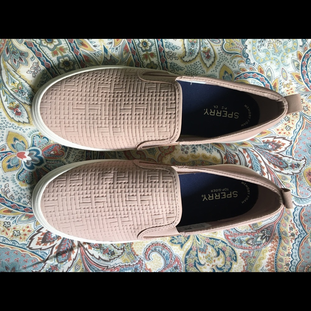 Sperry slip on sneakers